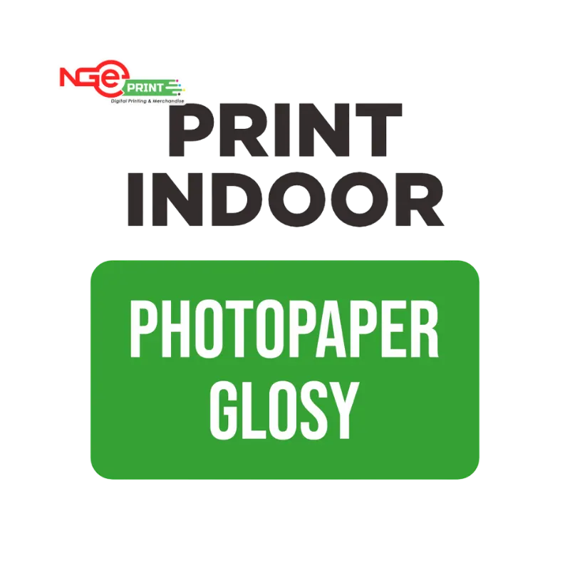 Cetak Indoor Photo Paper Glossy